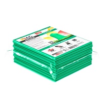 Мешки для мусора 160 л, зеленые, в пачке 10 шт., ПВД, 40 мкм, 900х1100 мм, i-Bag в Дзержинске