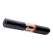 Мешки для мусора 240 л, черные, в рулоне 5 шт., ПВД 80 мкм, 1300х900 мм, МЕШКОFF, 4217 в Дзержинске