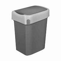 Контейнер для мусора Smart Bin 10 л (серый) 10 серый в Дзержинске