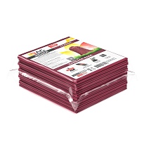 Мешки для мусора 160 л, бордовые, в пачке 10 шт., ПВД, 40 мкм, 900х1100 мм, i-Bag в Дзержинске
